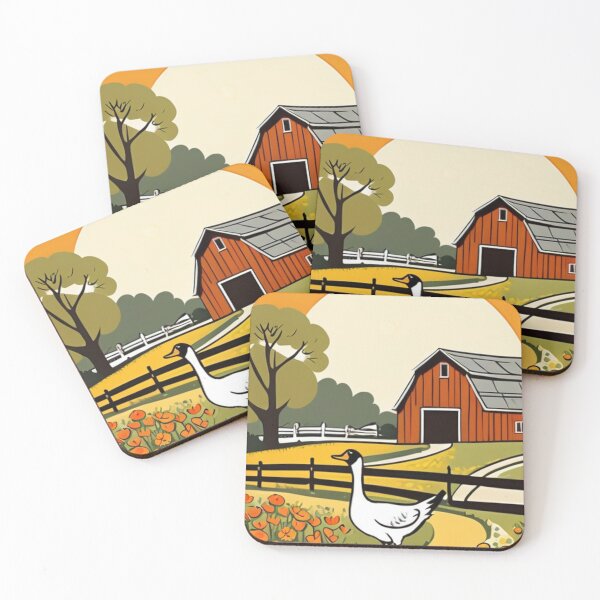 Item preview, Art - American Countryside Scene, Retro Aesthetic of National Parks designed and sold by World-Pets.