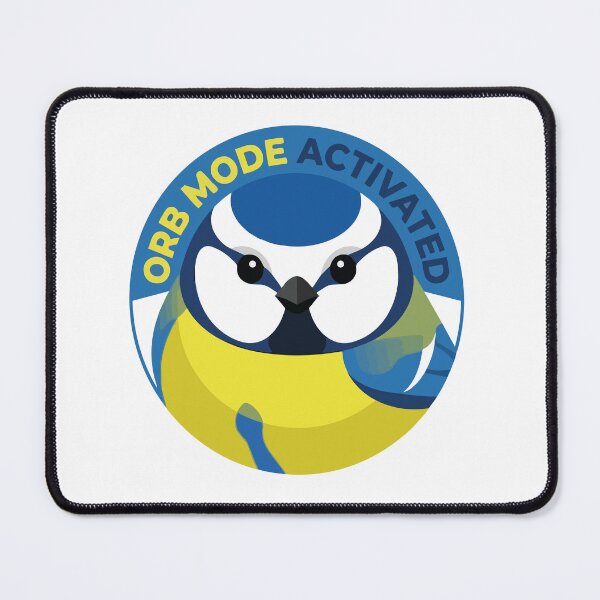 Item preview, Orb Mode Activated Tit Bird Funny Borb Humor designed and sold by Arc2020.