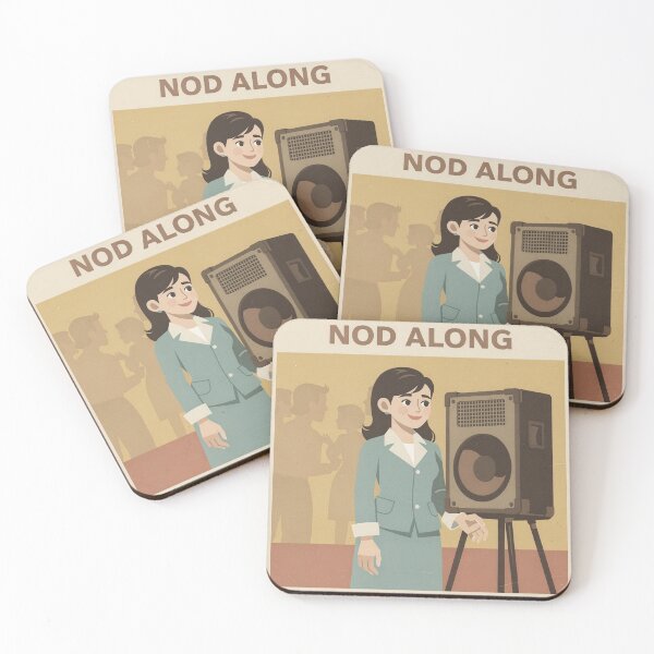 Item preview, Academy of Nodding Along to Songs I Don't Know designed and sold by PictorialWhimsy.