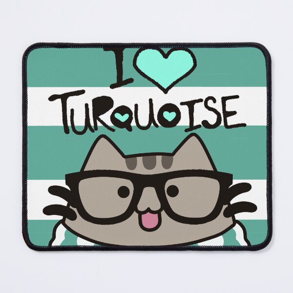 Item preview, I Heart Turquoise Plusheen designed and sold by ThinDove.