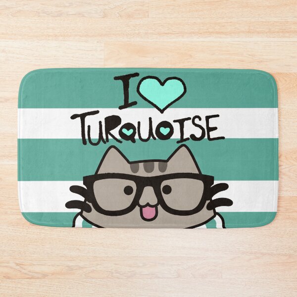 Item preview, I Heart Turquoise Plusheen designed and sold by ThinDove.