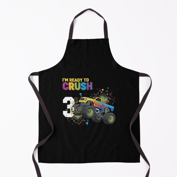 Item preview, I'm Ready To Crush 3 Monster Truck Birthday Three Year Old Toddler Boy designed and sold by PopStars1993.