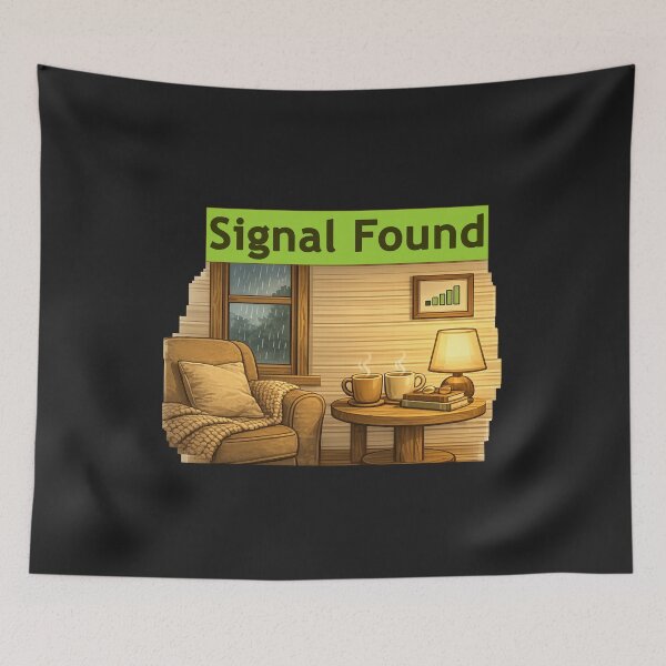 Item preview, Signal Found designed and sold by QuietNovaShop.