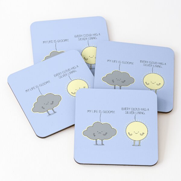 Item preview, Every cloud has a silver lining designed and sold by Milkyprint.