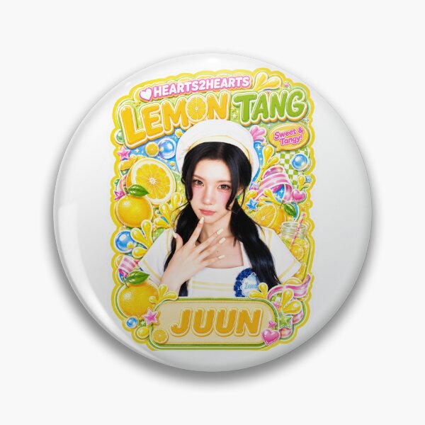 Item preview, Hearts2Hearts Juun Lemon Tang red backdrop live stage visual designed and sold by Valereekmerch.