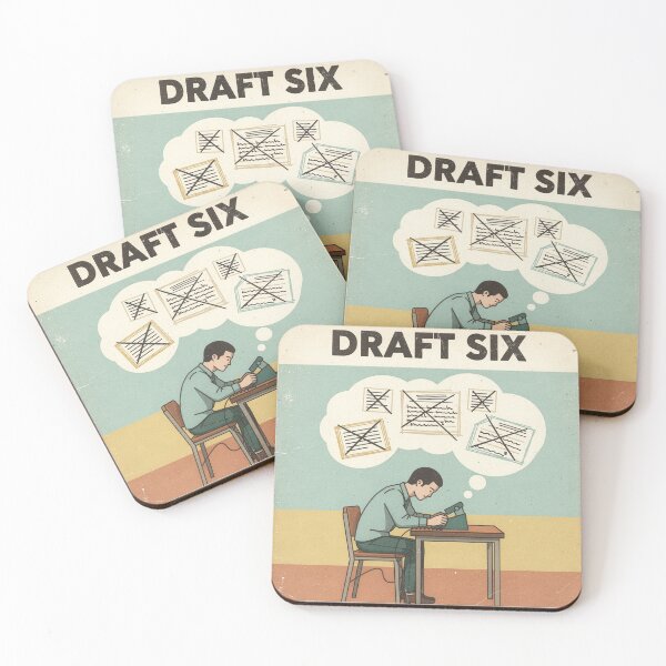 Item preview, Committee for Retyping the Same Text Six Times designed and sold by PictorialWhimsy.