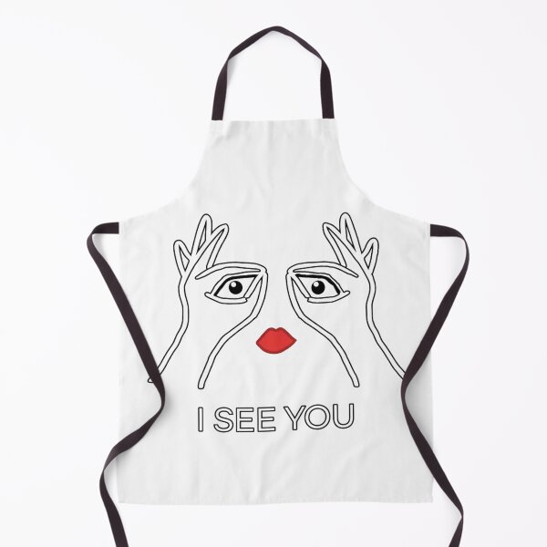 Item preview, I SEE YOU – Minimalist Hand‑Eyes Surreal Art, Conceptual Line Drawing designed and sold by ChiaraPagani.