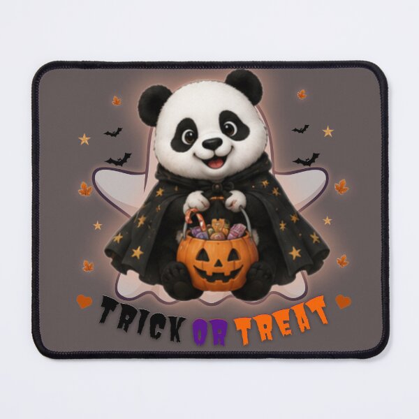 Item preview, Cute Halloween Panda Trick or Treat Pumpkin Costume Kawaii Gift designed and sold by EnginerdStudio.