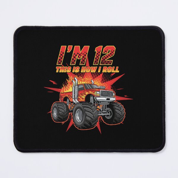 Item preview, I'm 12 This Is How I Roll Monster Truck 12th Birthday Boy designed and sold by PopStars1993.