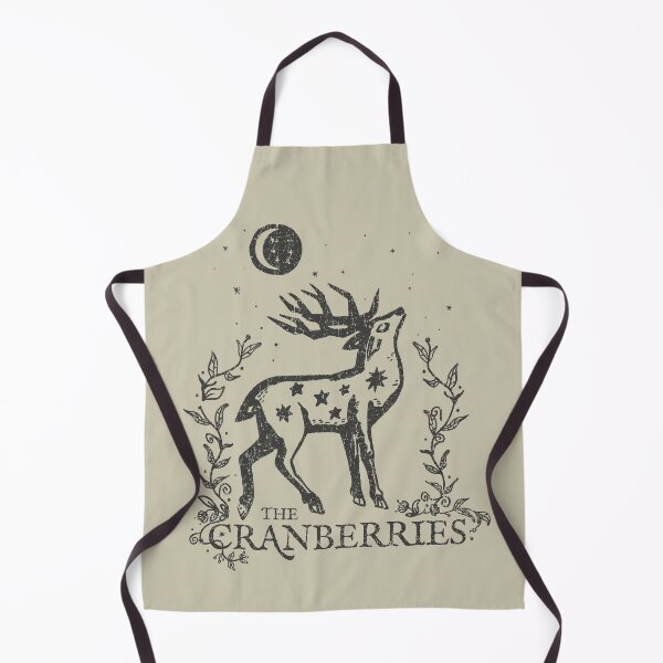 Item preview, The Cranberries Mystical Celestial Stag Vintage Folk Art -Dark designed and sold by Miaou Studio.