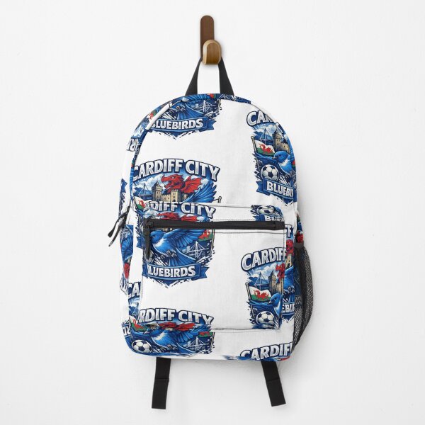 Item preview, Cardiff City Bluebirds Vintage Football Fan Art | Welsh Football Supporter Design designed and sold by GarnerSupplyCo.
