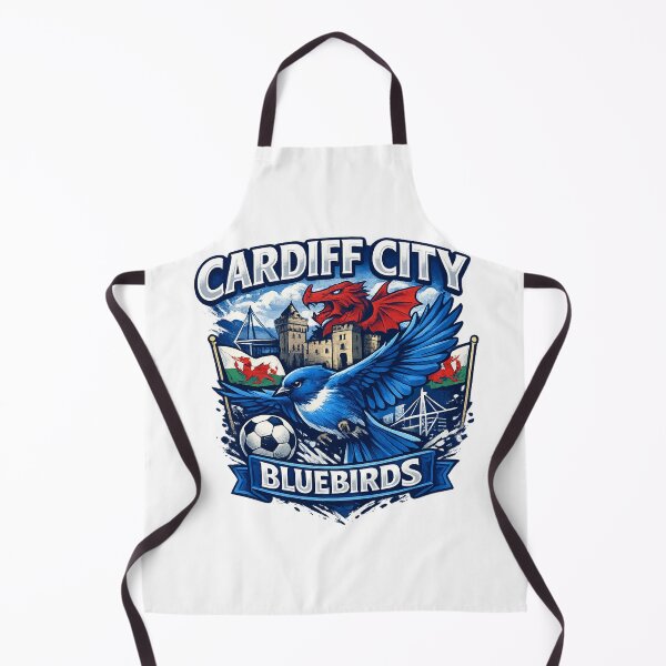 Artikelvorschau, Vintage-Fanartikel der Cardiff City Bluebirds | Design für walisische Fußballfans entworfen und verkauft von GarnerSupplyCo.