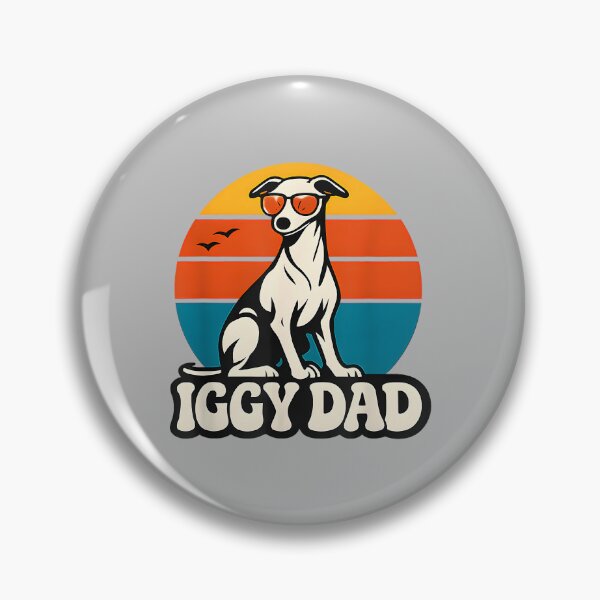 Item preview, Iggy Dad Italian Greyhound Dog Retro designed and sold by ArleneRowe.