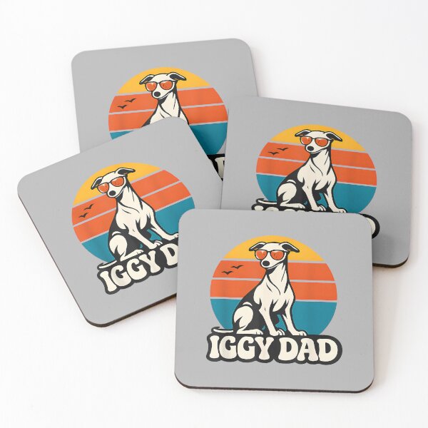 Artikelvorschau, Iggy Dad Italienisches Windspiel Retro entworfen und verkauft von ArleneRowe.