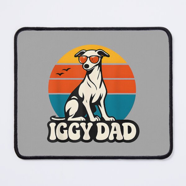 Item preview, Iggy Dad Italian Greyhound Dog Retro designed and sold by ArleneRowe.