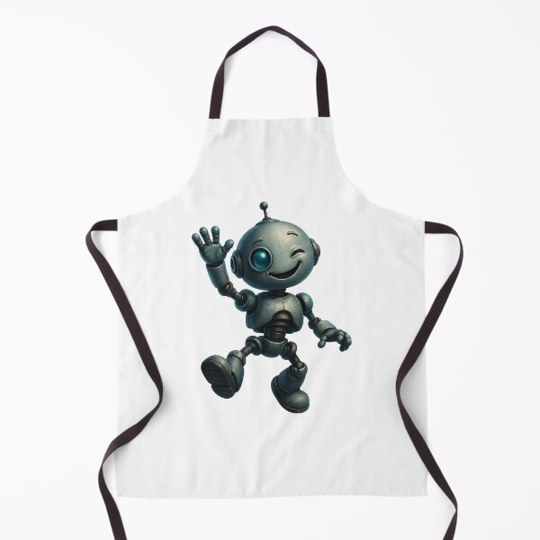 Item preview, Cute Waving Robot designed and sold by Yomere.