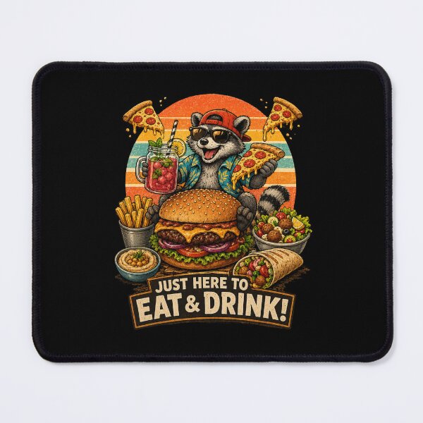 Item preview, Funny Raccoon Off-Road Adventure T-Shirt | Vintage Retro Camping Wildlife Graphic | Cruisin' For Trouble designed and sold by Catchy-Couture.