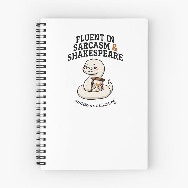 Item preview, Fluent in Sarcasm and Shakespeare Funny English Major Mischief designed and sold by Yellowriversss.