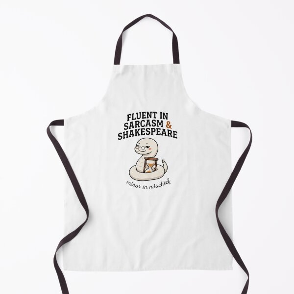 Item preview, Fluent in Sarcasm and Shakespeare Funny English Major Mischief designed and sold by Yellowriversss.
