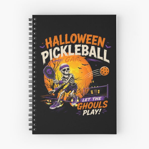 Item preview, Halloween Pickleball Skeletons Funny – Spooky Pickleball Player T-Shirt Let The Ghouls Play designed and sold by Artimax-Studio.
