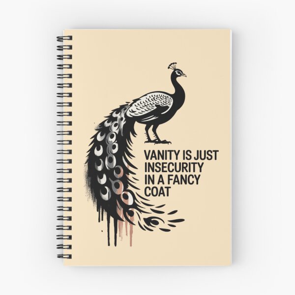 Item preview, BANKSY PEACOCK - VANITY IS JUST INSECURITY IN A FANCY COAT designed and sold by 123ks.
