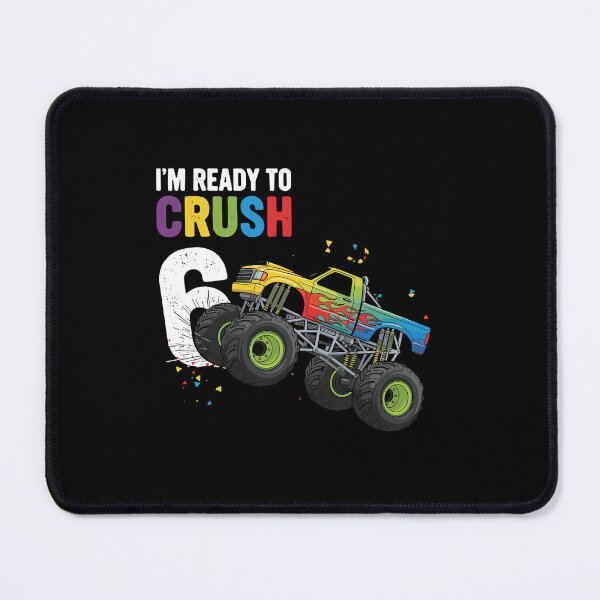 Item preview, I'm Ready To Crush 6 Monster Truck Six Year Old Birthday designed and sold by PopStars1993.