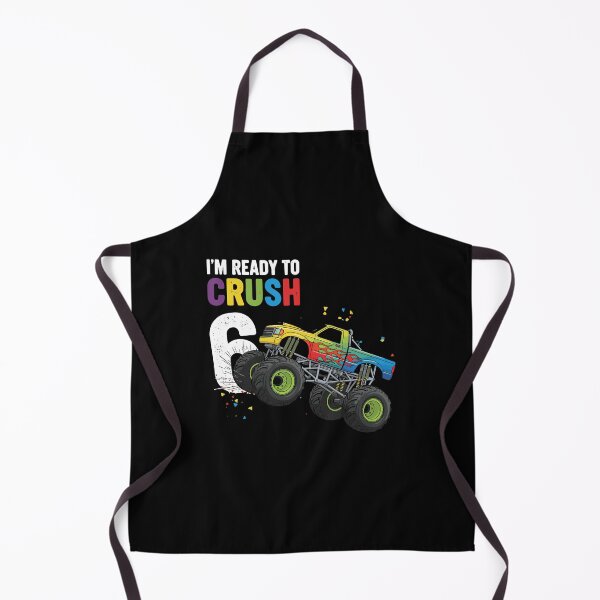 Item preview, I'm Ready To Crush 6 Monster Truck Six Year Old Birthday designed and sold by PopStars1993.