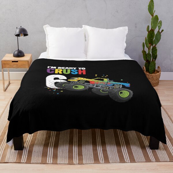 Item preview, I'm Ready To Crush 6 Monster Truck Six Year Old Birthday designed and sold by PopStars1993.