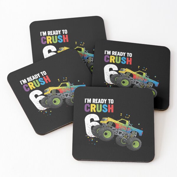 Item preview, I'm Ready To Crush 6 Monster Truck Six Year Old Birthday designed and sold by PopStars1993.