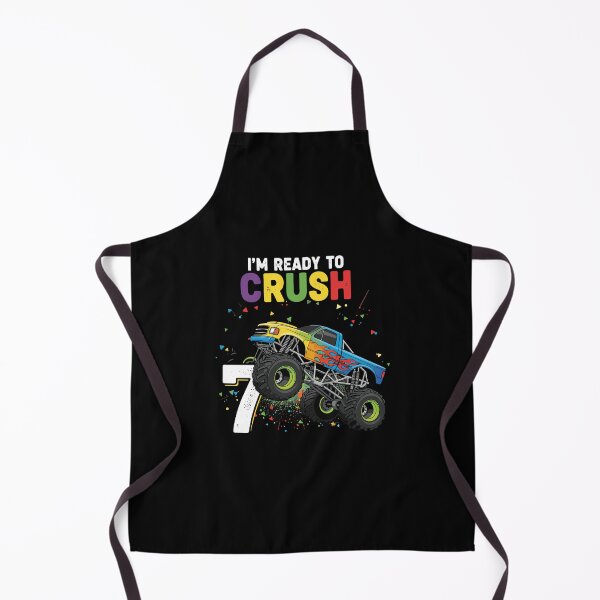 Item preview, I'm Ready To Crush 7 Monster Truck Birthday Seven Year Old designed and sold by PopStars1993.