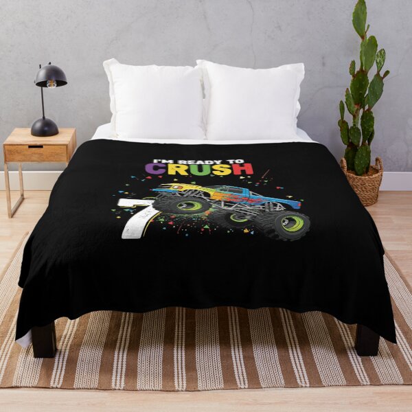 Item preview, I'm Ready To Crush 7 Monster Truck Birthday Seven Year Old designed and sold by PopStars1993.
