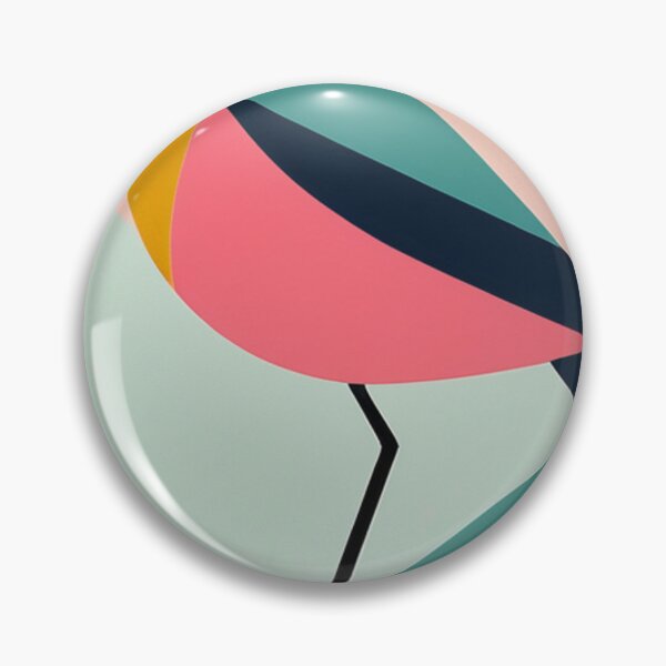 Item preview, Art - Geometric Avian Composition, Scandinavian Design Aesthetic designed and sold by World-Pets.