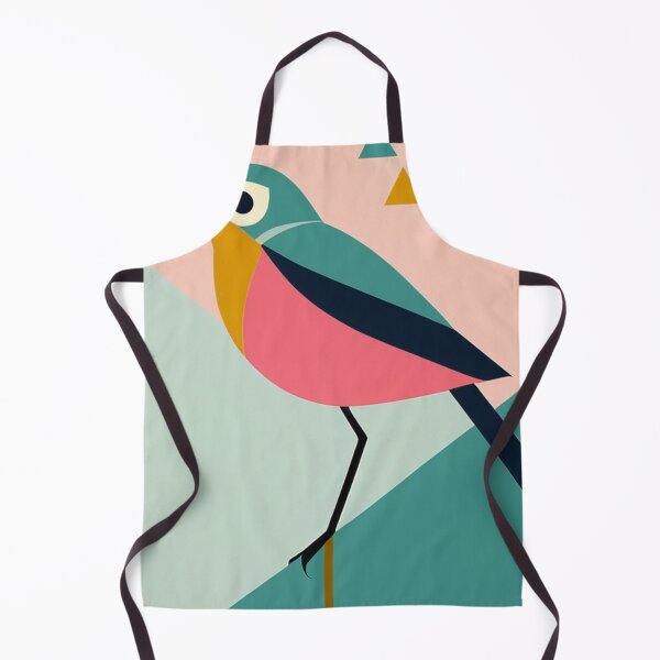 Item preview, Art - Geometric Avian Composition, Scandinavian Design Aesthetic designed and sold by World-Pets.