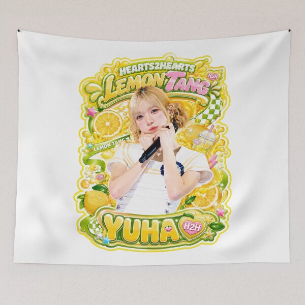 Item preview, Hearts2Hearts Yuha Lemon Tang crimson live stage visual concept designed and sold by Valereekmerch.