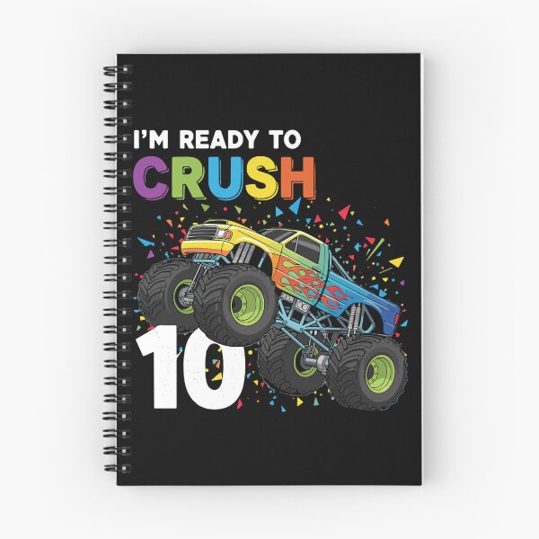 Item preview, I'm Ready To Crush 10 Monster Truck 10th Birthday Boy designed and sold by PopStars1993.