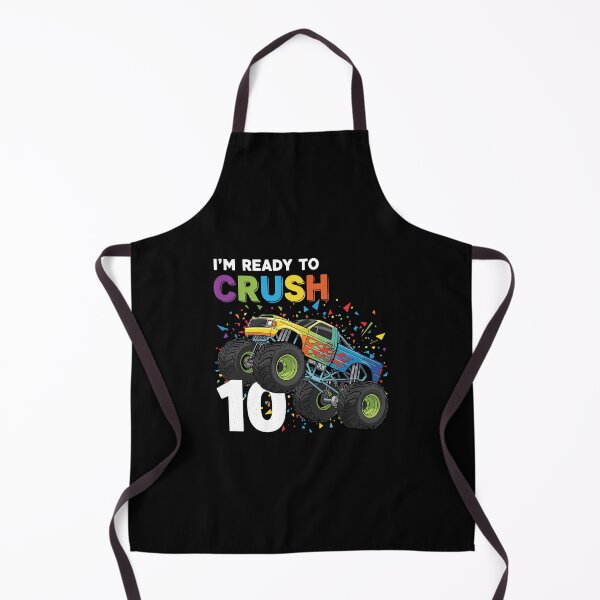 Item preview, I'm Ready To Crush 10 Monster Truck 10th Birthday Boy designed and sold by PopStars1993.