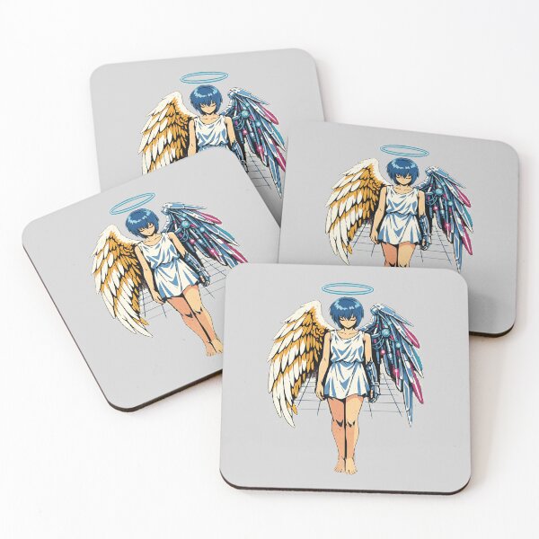 Item preview, Vintage Anime Female Cybernetic Angel designed and sold by KungPowUnicorn.
