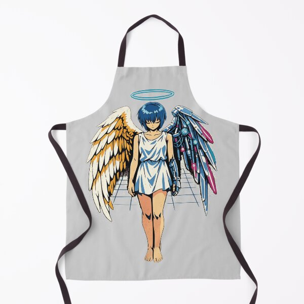 Item preview, Vintage Anime Female Cybernetic Angel designed and sold by KungPowUnicorn.