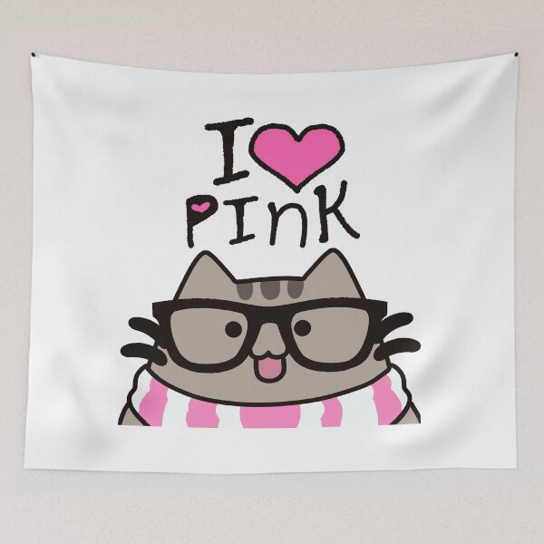 Item preview, I Heart Pink Plusheen designed and sold by ThinDove.