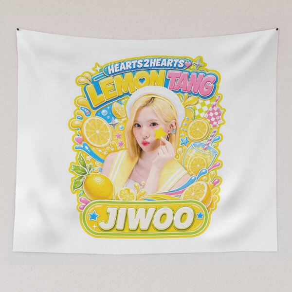 Artikelvorschau, Hearts2Hearts Jiwoo Lemon Tang Live-Übertragung beendete mit einem Feen-Visual entworfen und verkauft von Valereekmerch.