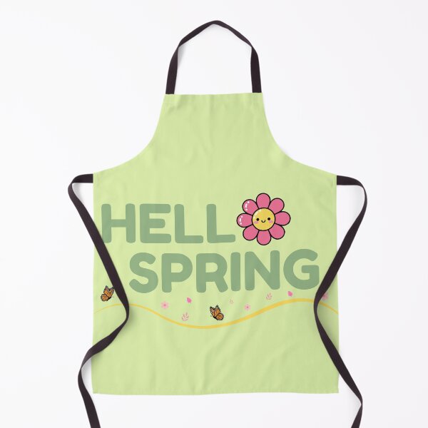 Item preview, Hello Spring! Cute Kawaii Flower & Butterfly Sticker designed and sold by Frafri92.