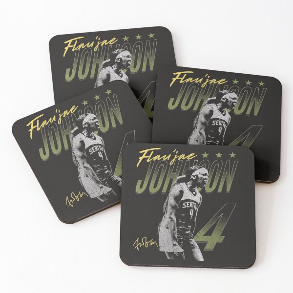 Item preview, Flaujae Johnson 4 Seattle Women Basketball Vintage designed and sold by haniaghazii.