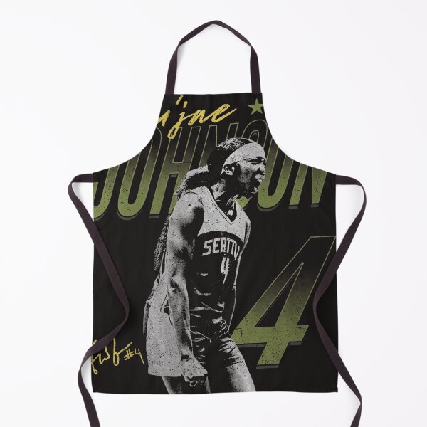 Item preview, Flaujae Johnson 4 Seattle Women Basketball Vintage designed and sold by haniaghazii.