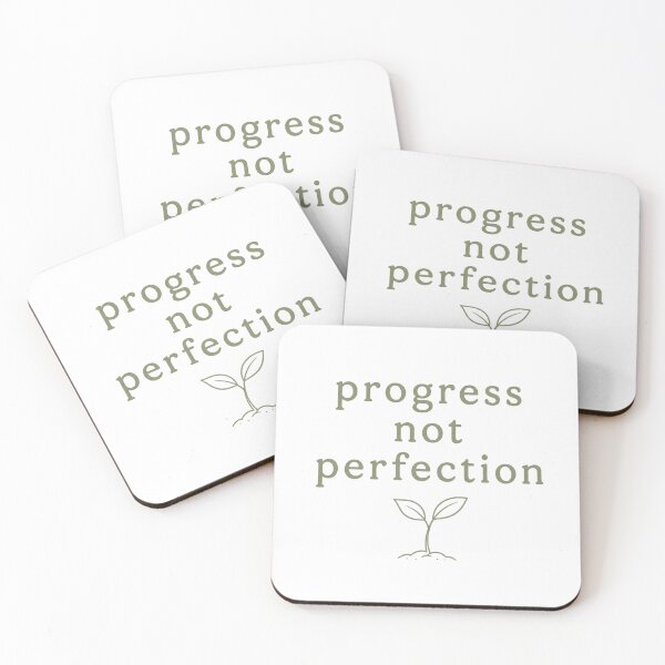Item preview, Progress Not Perfection  designed and sold by Piising.