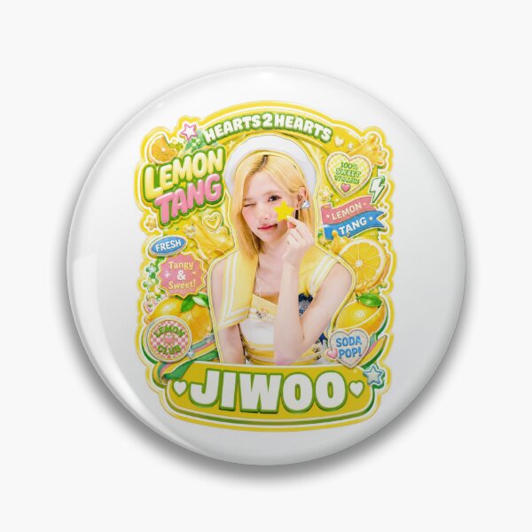 Item preview, Hearts2Hearts Jiwoo Lemon Tang vibrant red live stage set designed and sold by Valereekmerch.