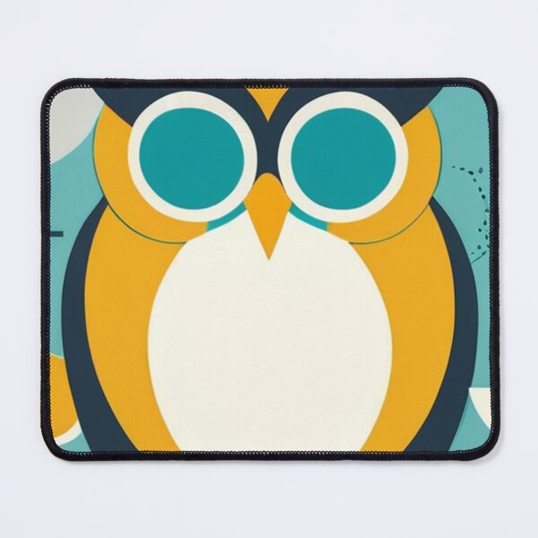Item preview, Art - Geometric Owl, 1950s Graphic Aesthetic designed and sold by World-Pets.