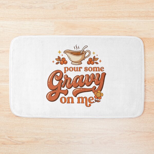 Item preview, Pour Some Gravy On Me Retro Groovy Thanksgiving designed and sold by raedattia.