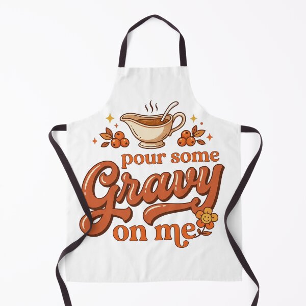 Item preview, Pour Some Gravy On Me Retro Groovy Thanksgiving designed and sold by raedattia.