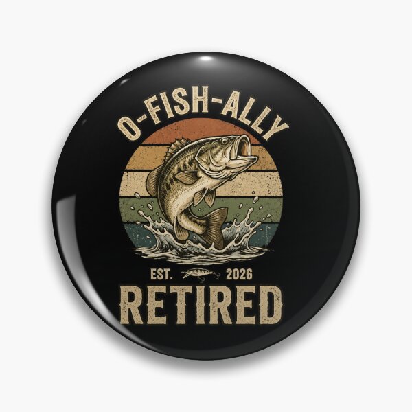 Item preview, O-Fish-Ally Retired; Fishing Angler Retirement Gift designed and sold by kelvinmunene13.