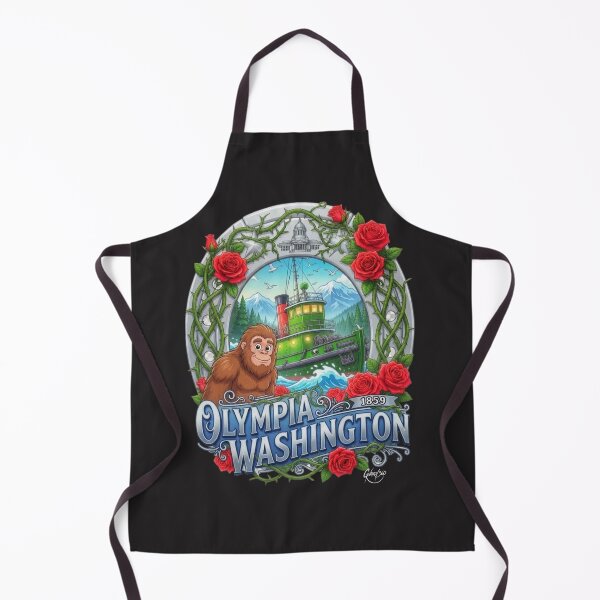 Item preview, Olympia- Boats, Water, Bigfoot? designed and sold by Gnarly360.